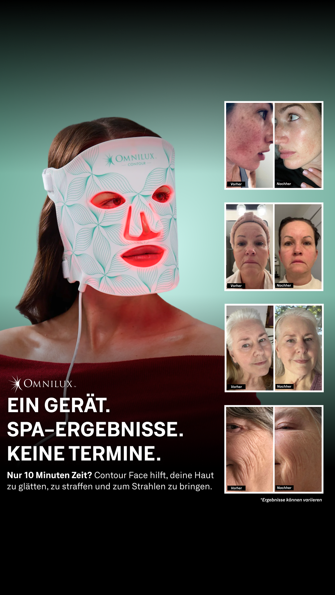 Omnilux Facebook ad