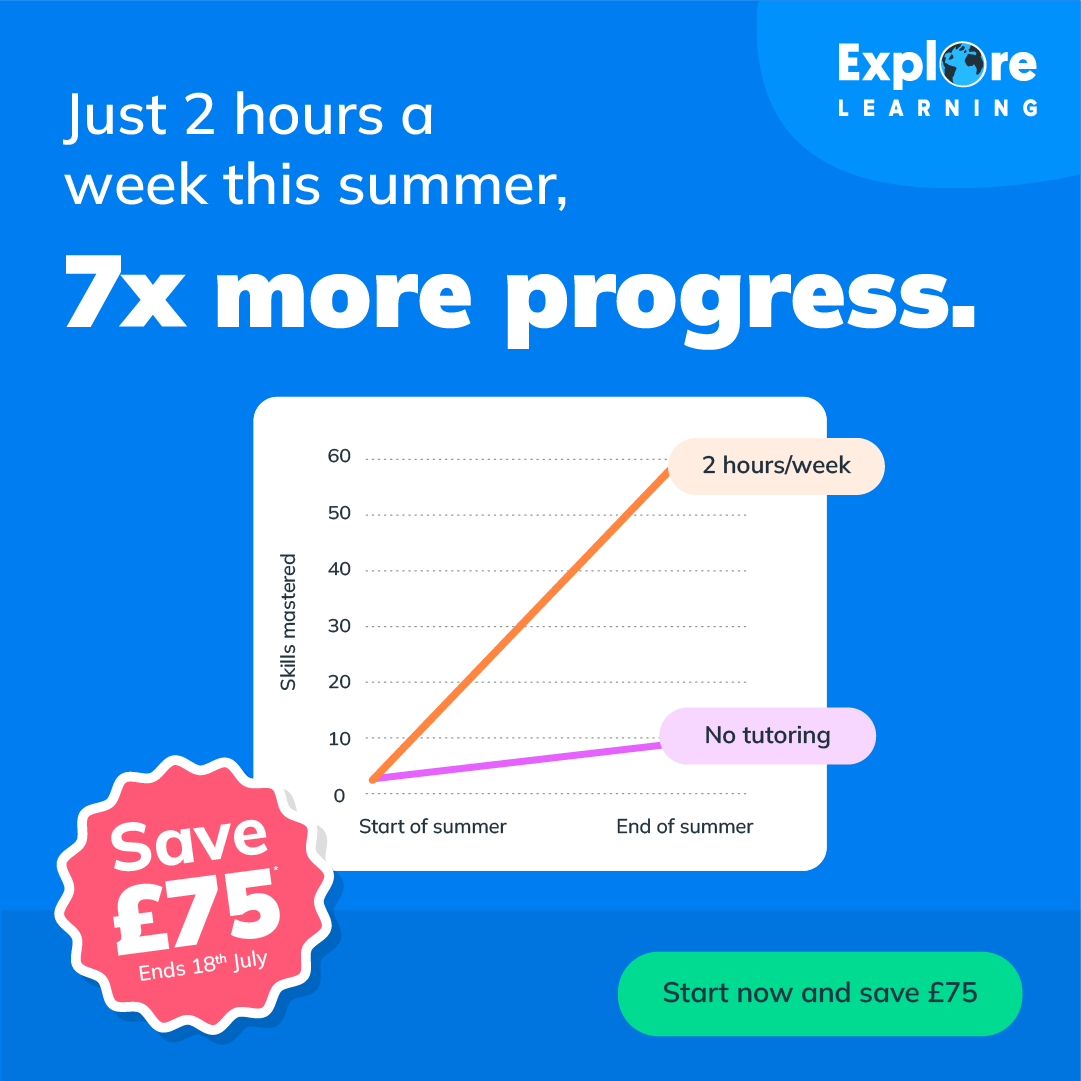 Explore Learning Facebook ad
