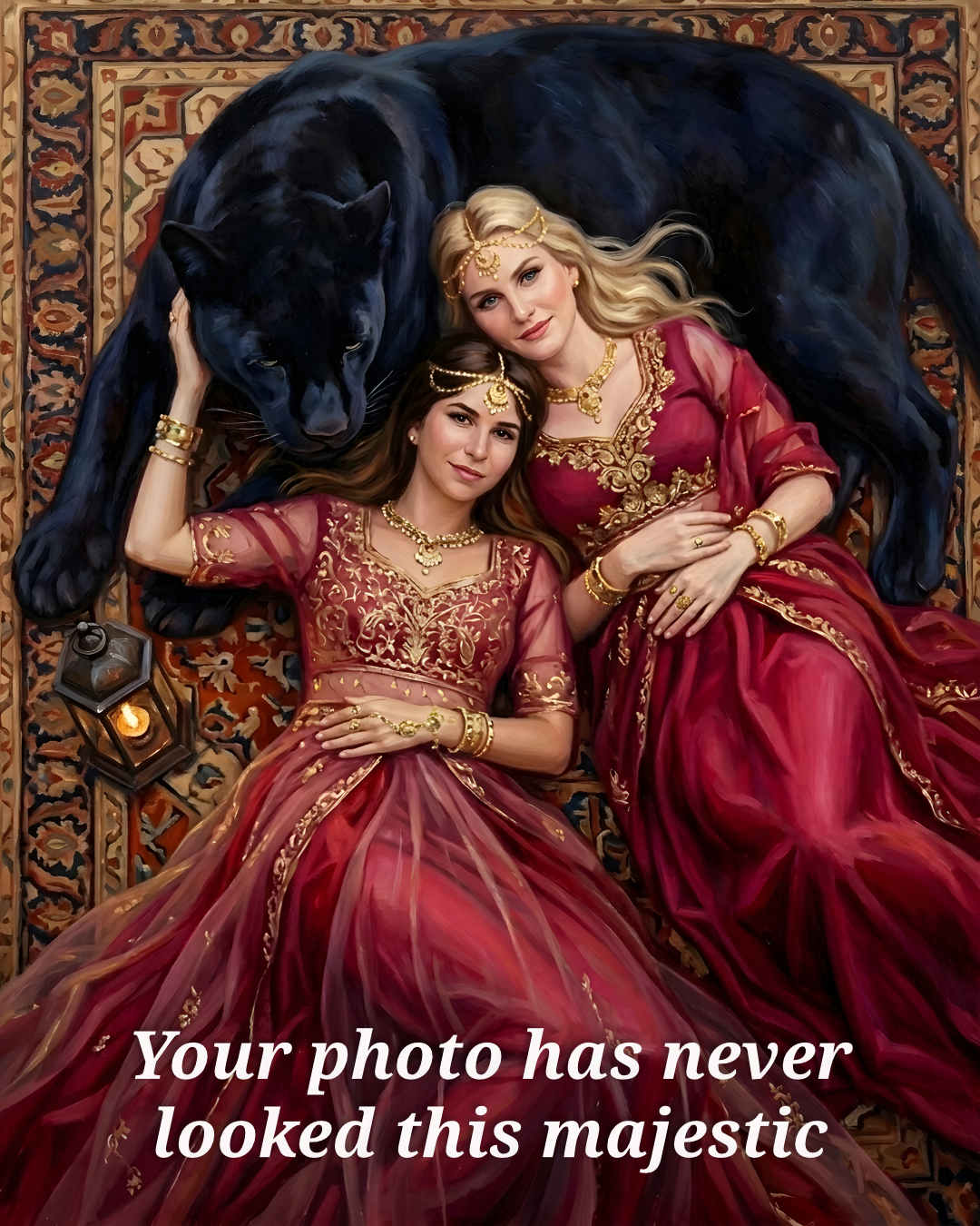 Turn Me Royal Facebook ad