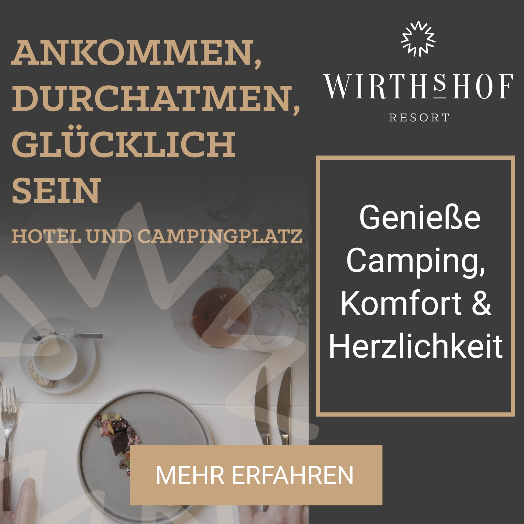 Wirthshof Resort Facebook ad: Ihre Winter-Auszeit am Bodensee