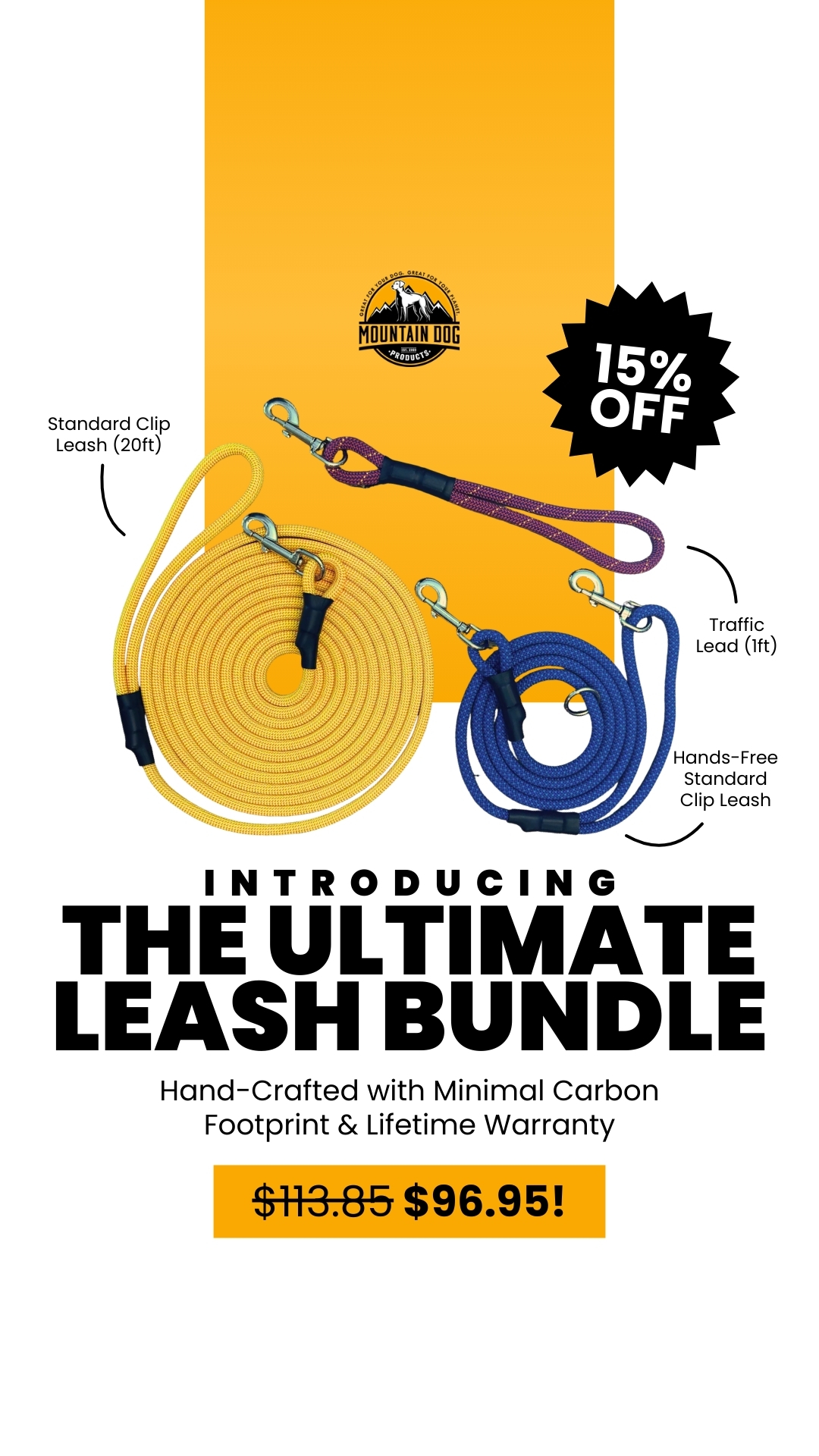 Mountain Dog Products Facebook ad