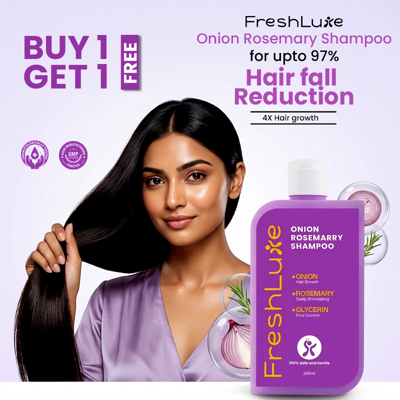 FreshLuxe Facebook ad: Get 2 Shampoos at 1 Price | Shop Now