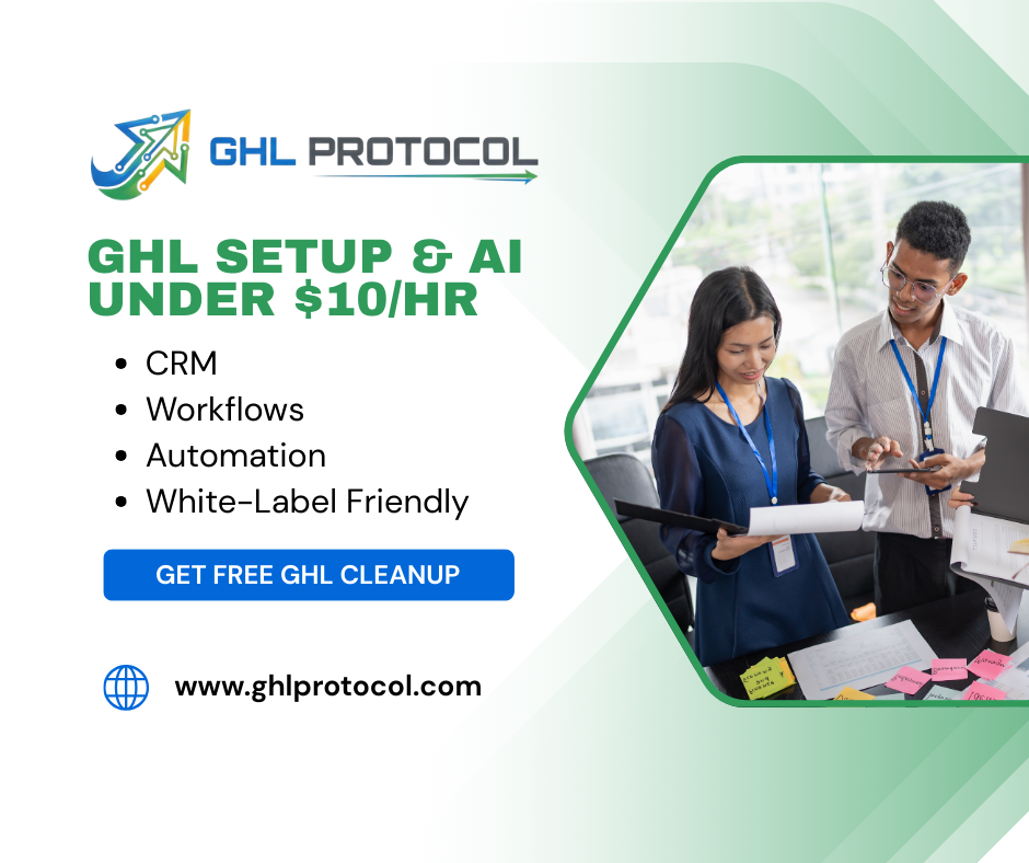 GHL Protocol Facebook ad: GHL Experts Under $10