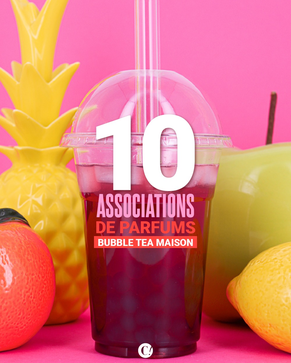 Cerf Dellier Facebook ad: Envie d'un Bubble Tea bien frais?