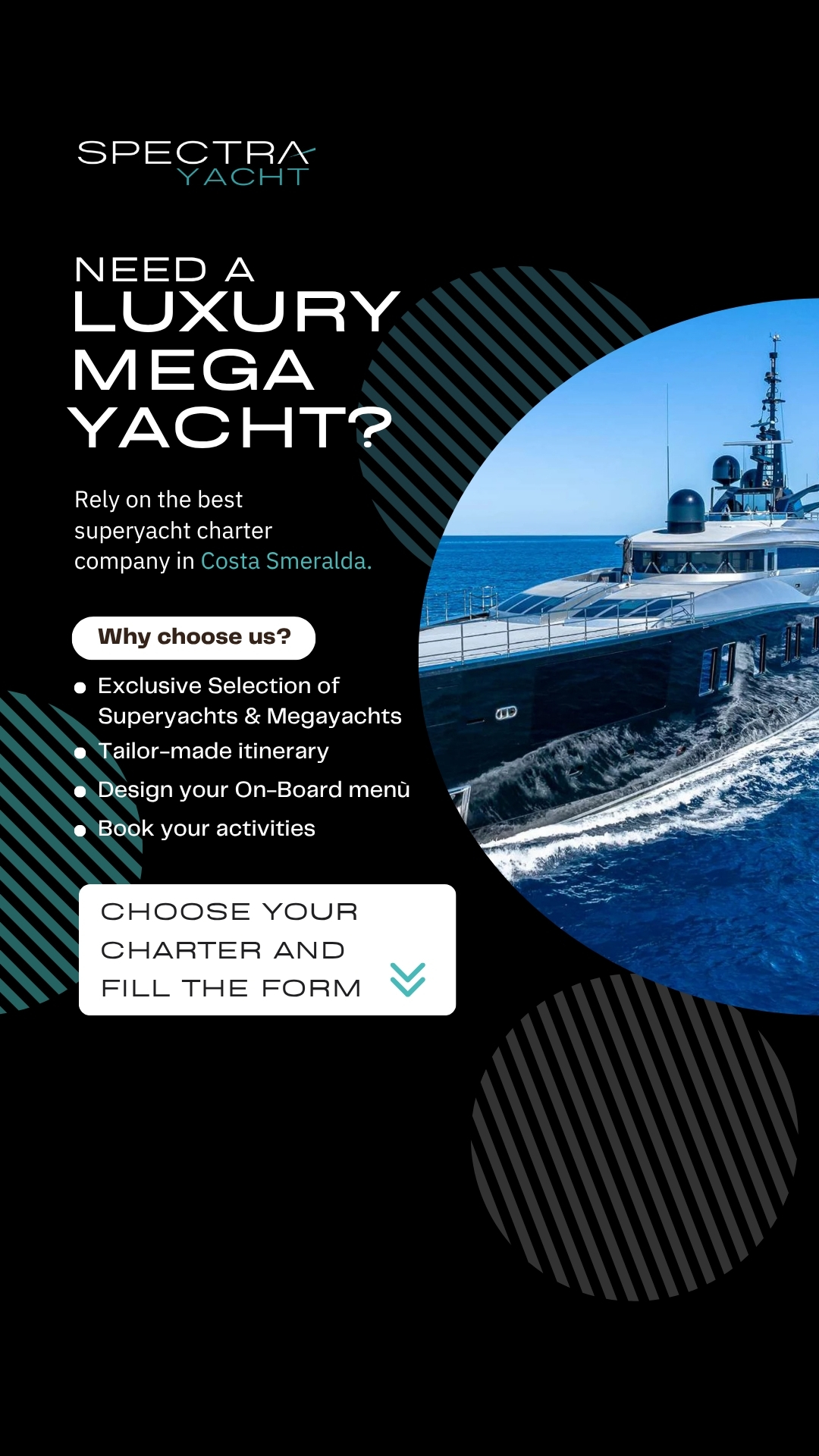 Spectra Yacht - Porto Cervo Facebook ad from Jun 23, 2026