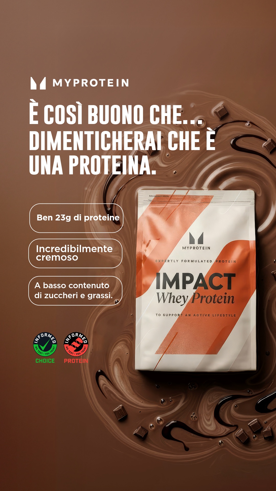 Myprotein Facebook ad