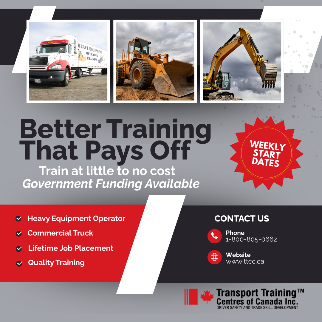 Transport Training Centres of Canada - TTCC Facebook ad from Mar 18, 2026