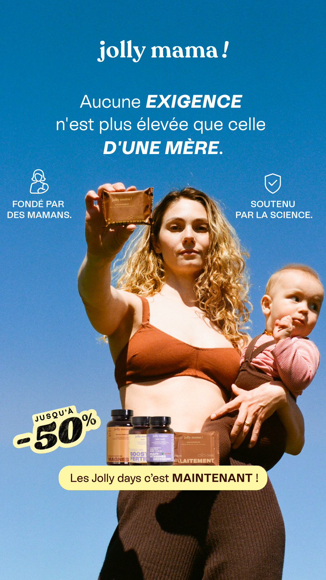 Jolly Mama Facebook ad