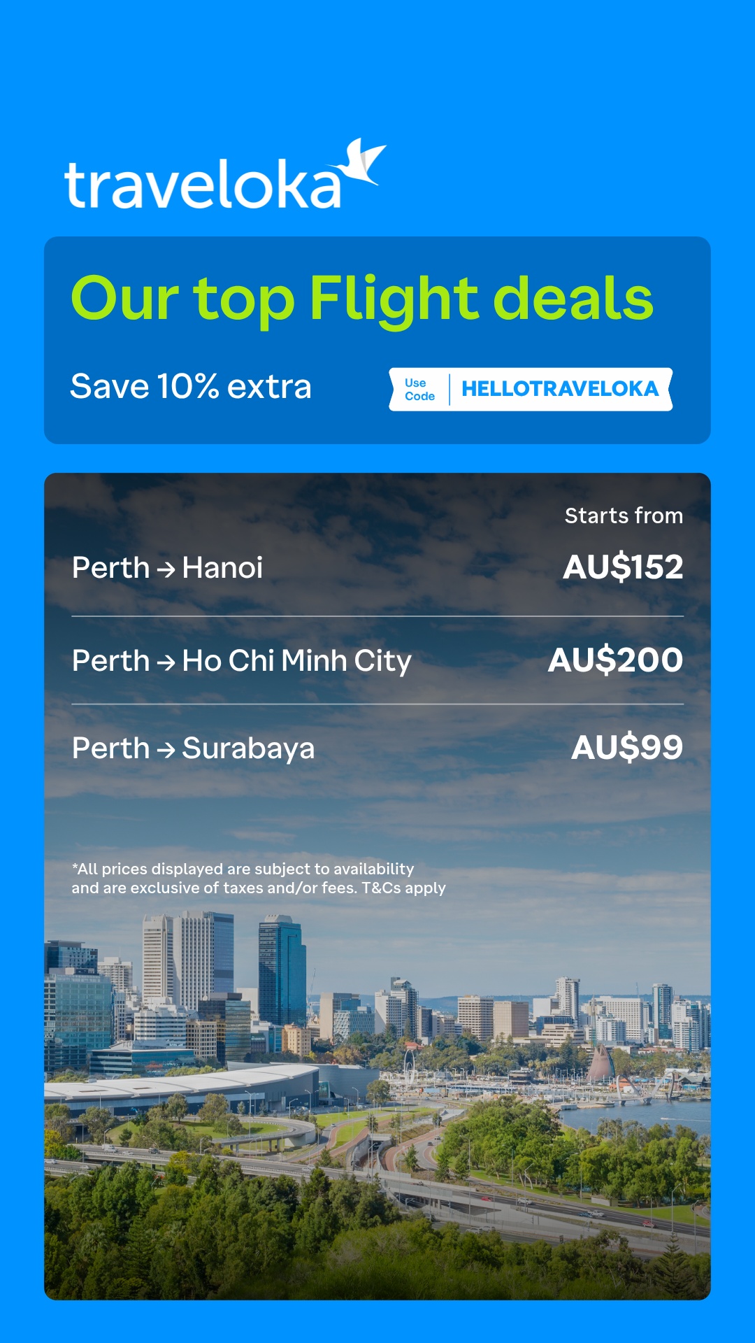 Traveloka Facebook ad from Jul 8, 2026