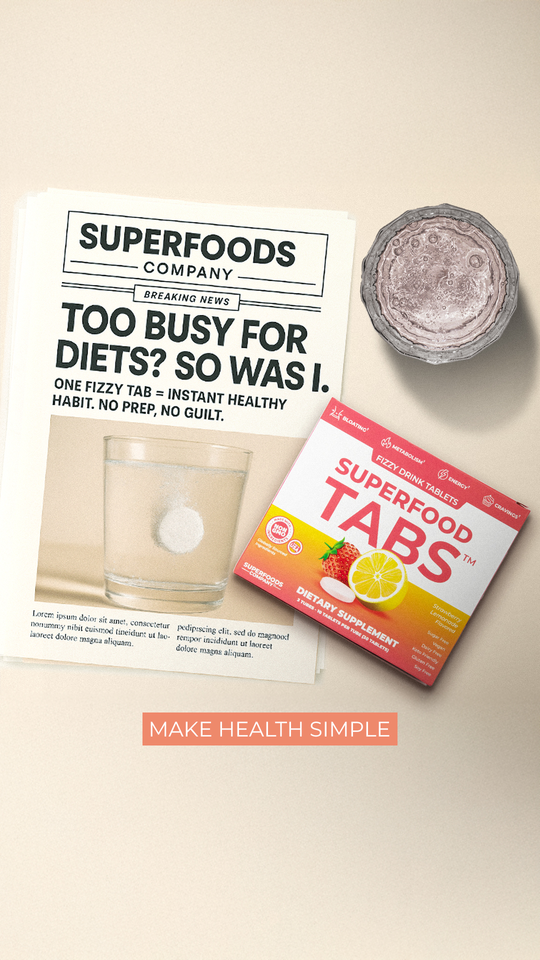 Superfoods Company Facebook ad