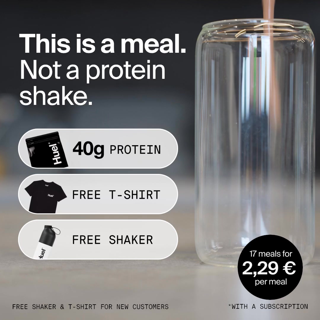 Huel Facebook ad from Jan 14, 2026