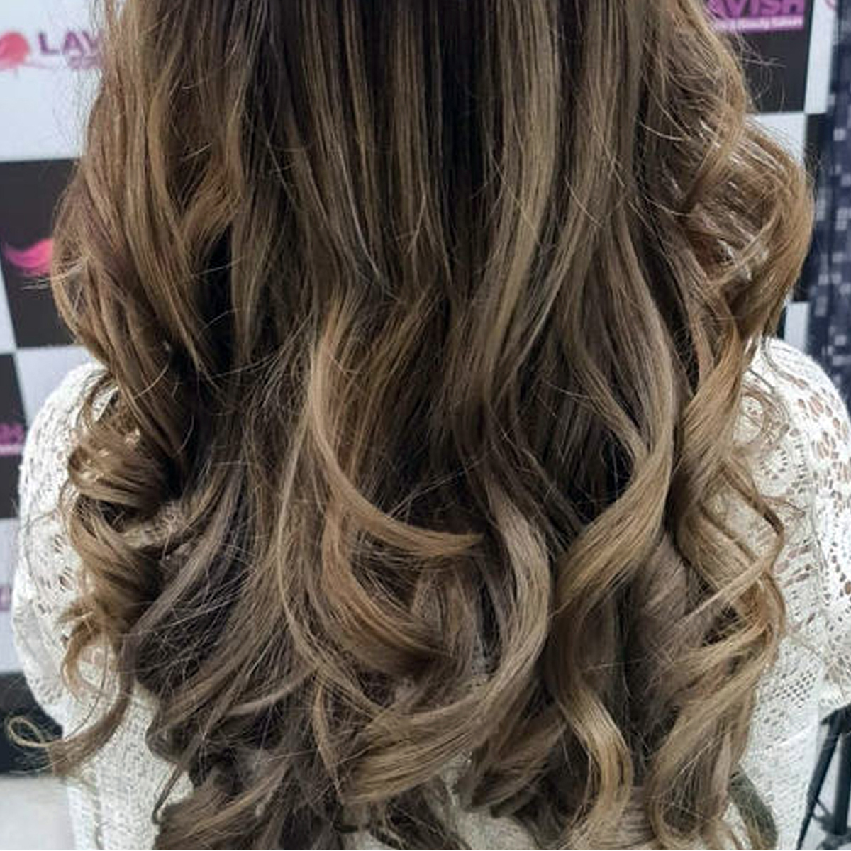 Lavish Hair & Beauty Salon Facebook ad
