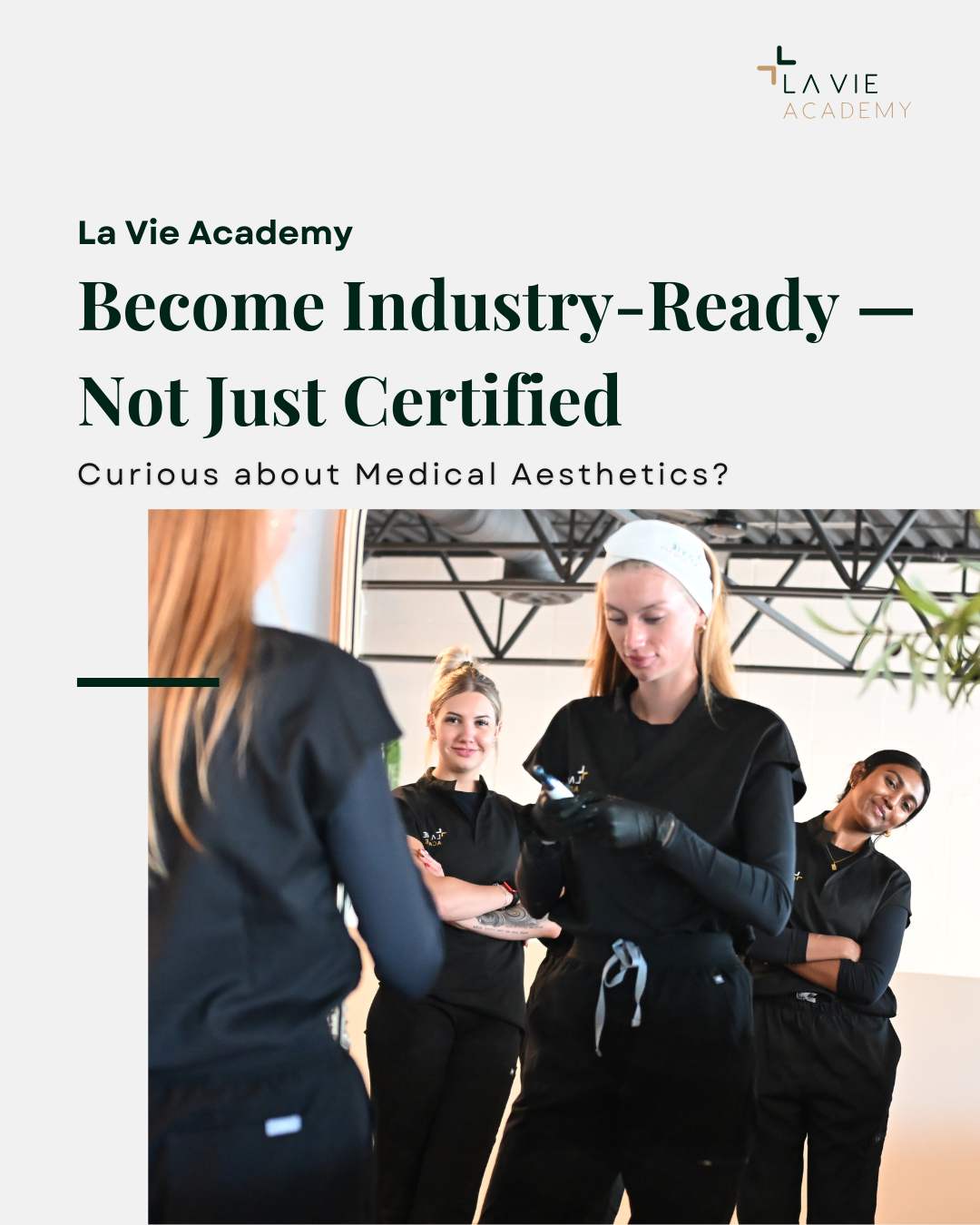 La Vie Academy Facebook ad