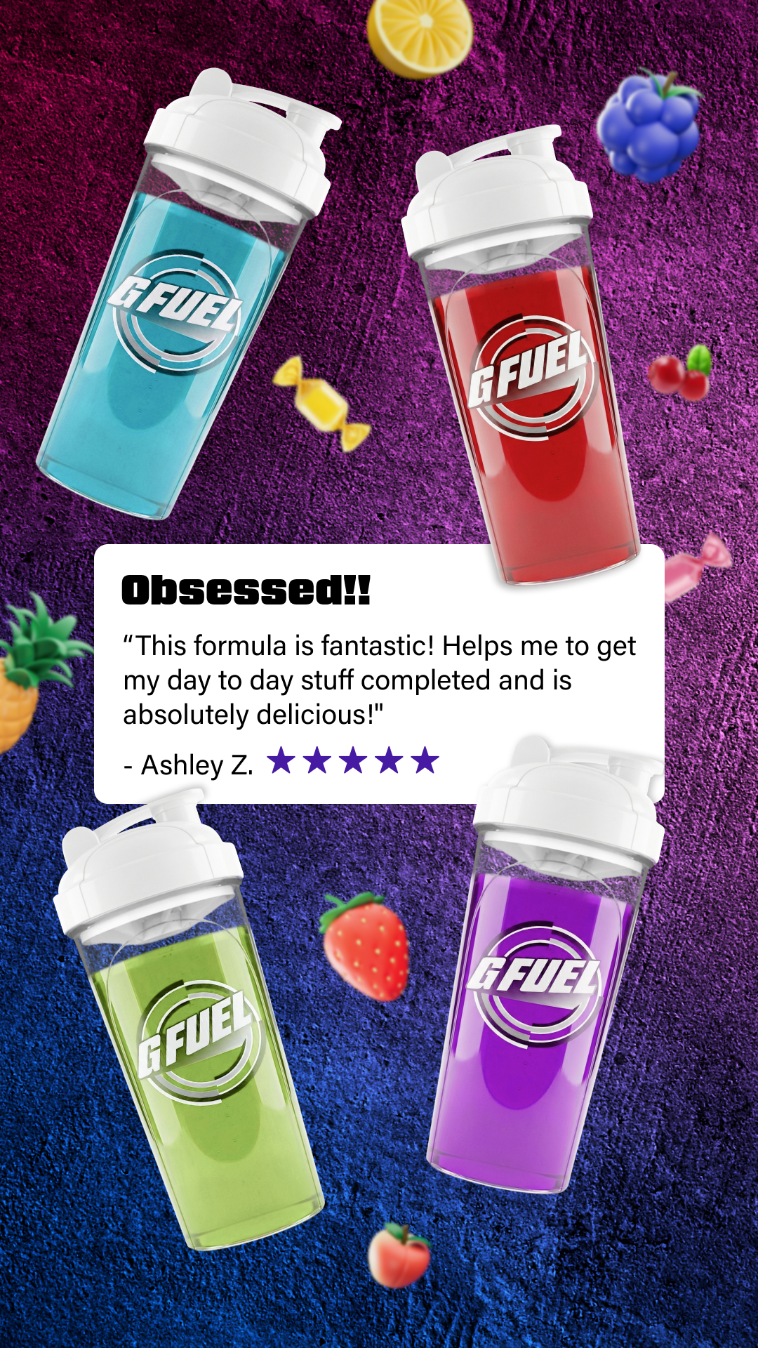 G FUEL Facebook ad