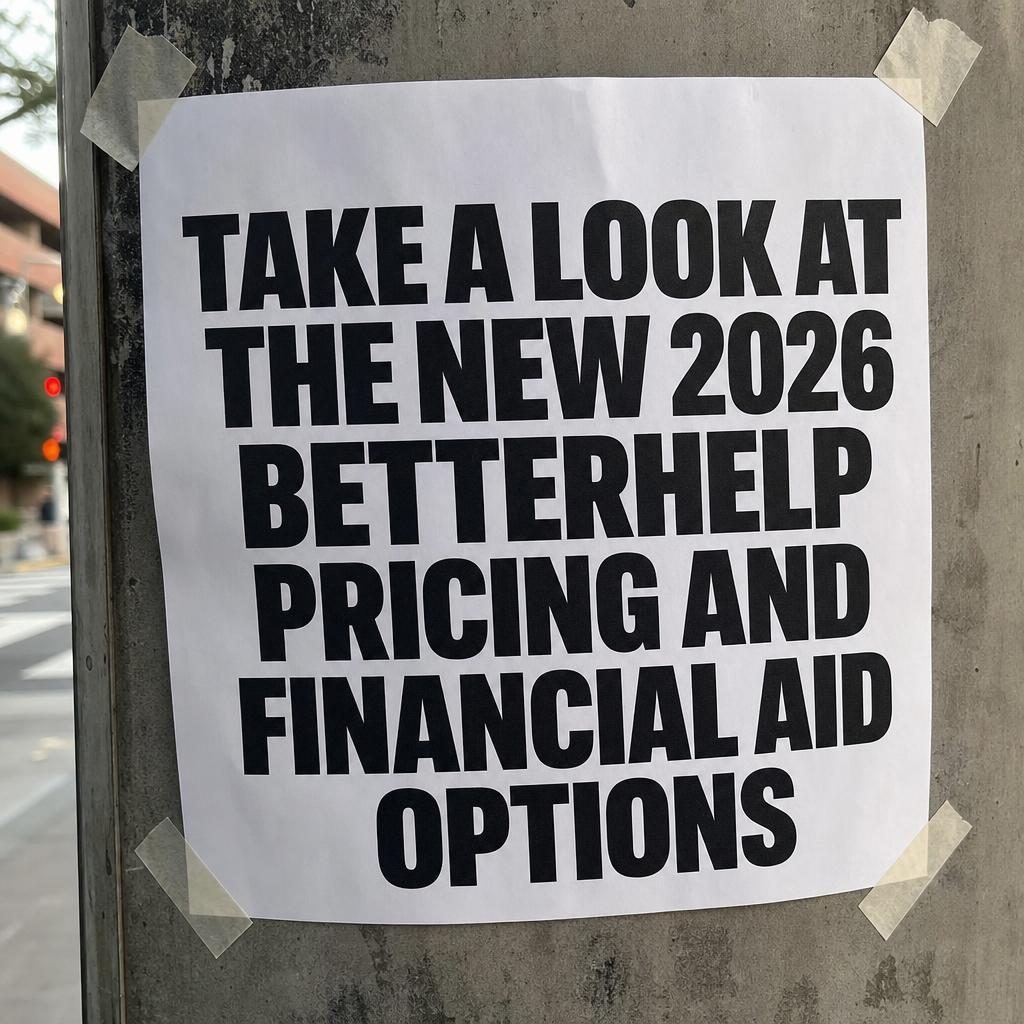 Everyday Wonders Facebook ad: TAKE A LOOK AT THE NEW 2026 BETTERHELP PRICING AND…