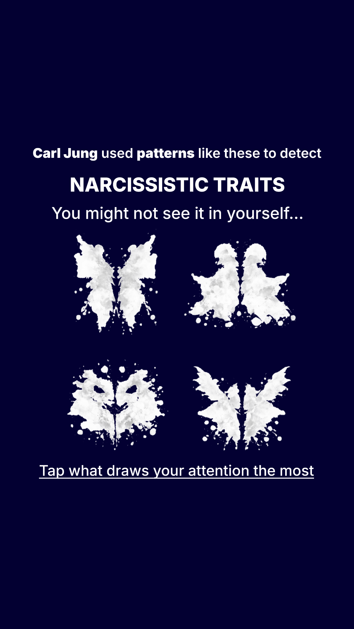 Personality Type Facebook ad