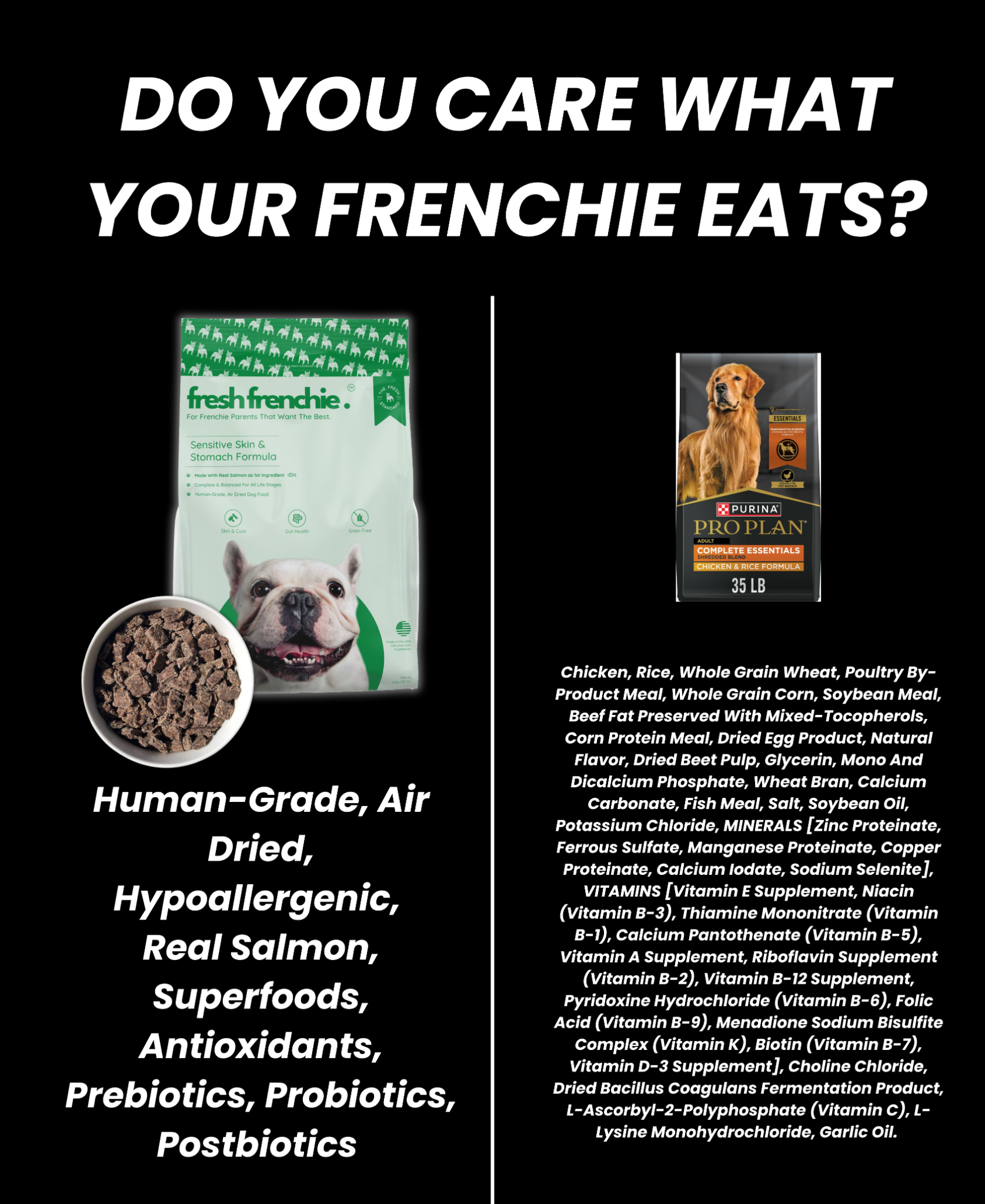Fresh Frenchie Company Facebook ad