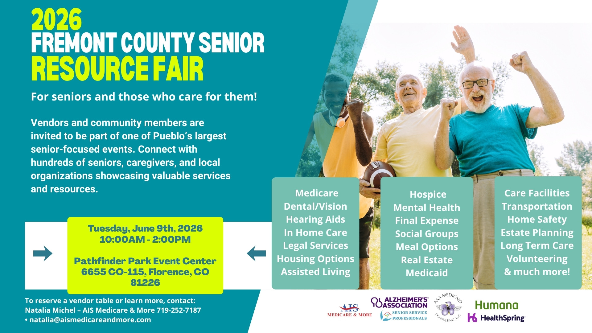 AIS Medicare & More - Pueblo Facebook ad: Fremont Senior Resource Fair