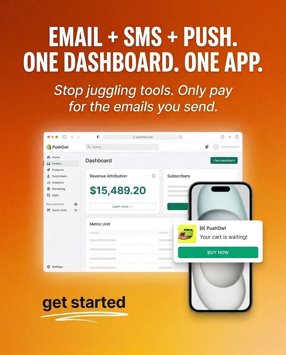 Brevo PushOwl Facebook ad from May 20, 2026