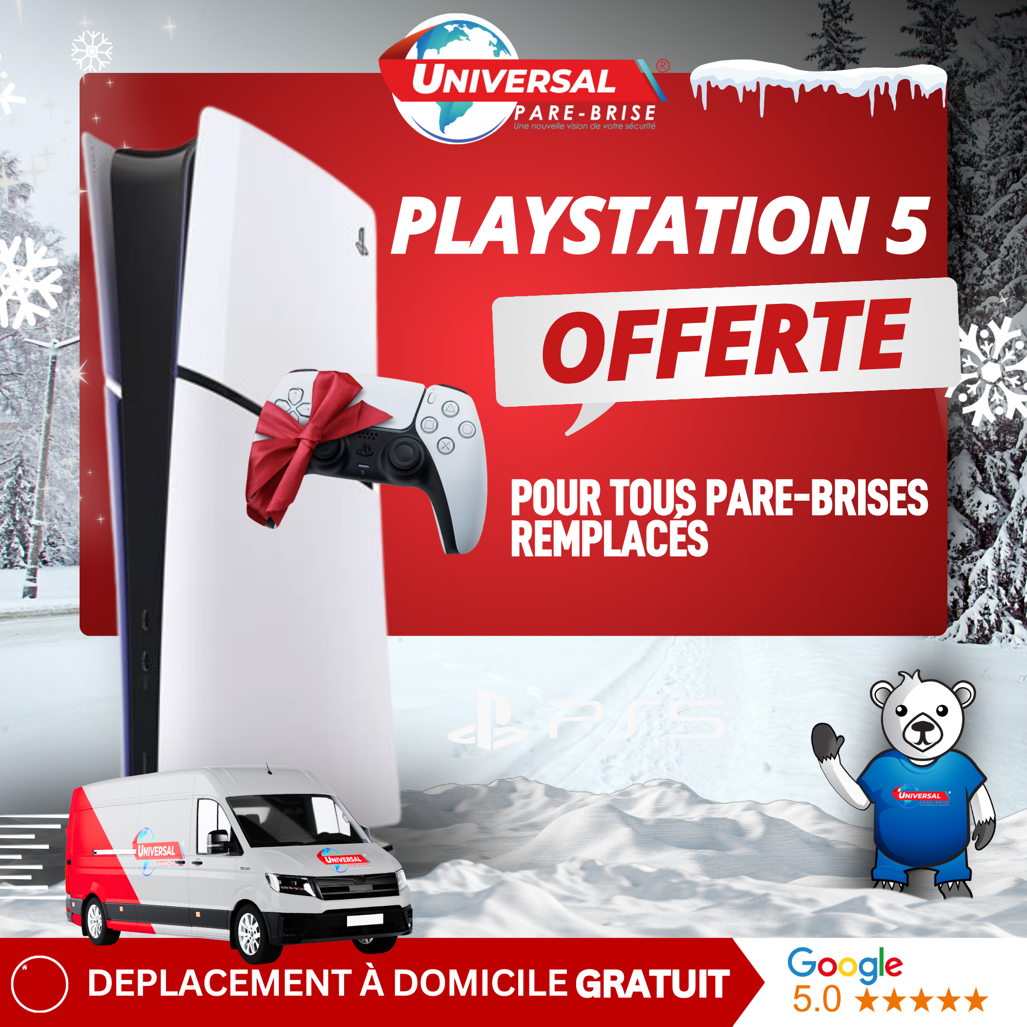 Universal Pare-Brise Toulouse - Facebook ad: Airfryer NINJA Offert (Déplacement OFFERT)