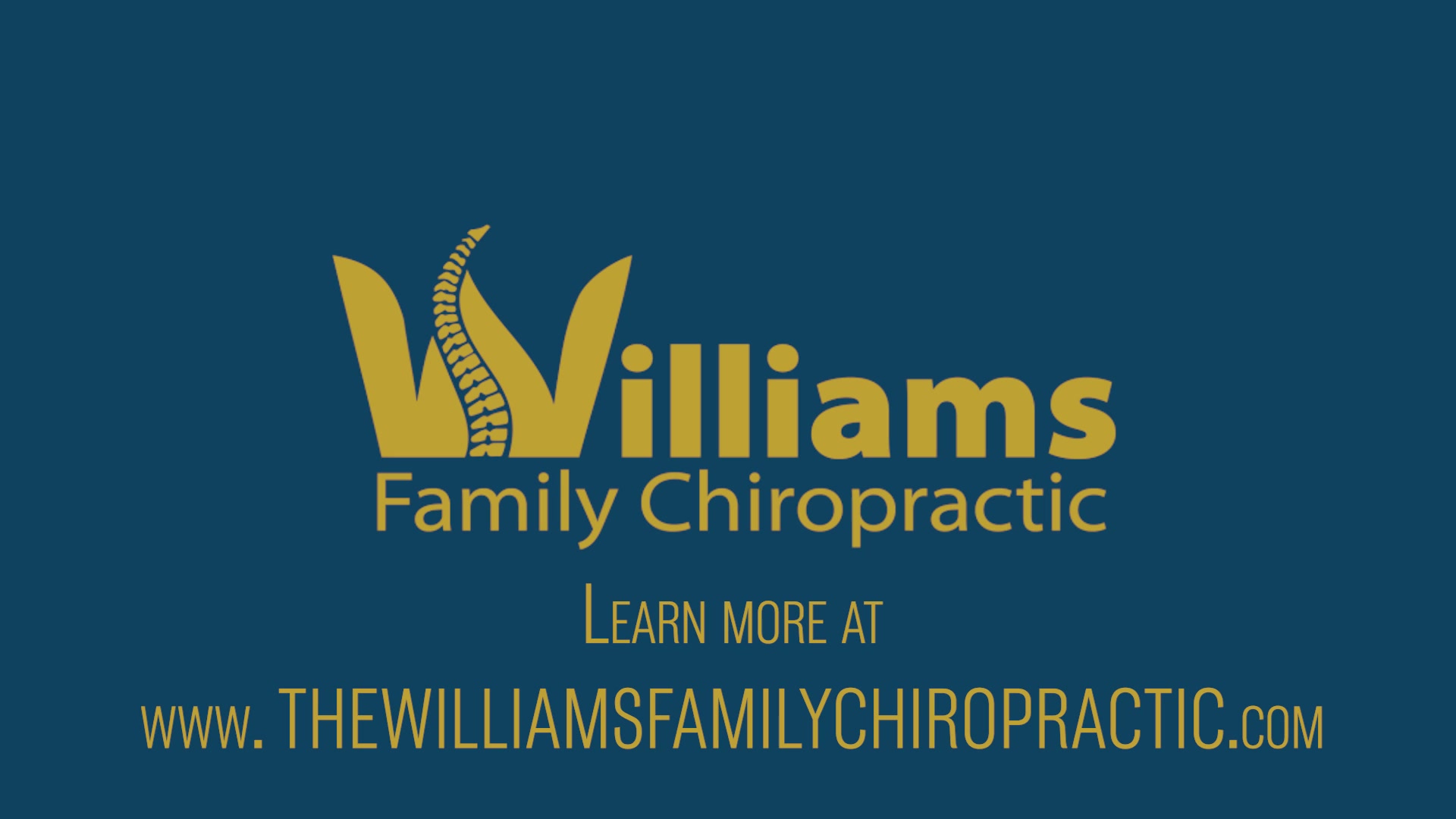 Williams Family Chiropractic - St. Croix Facebook ad