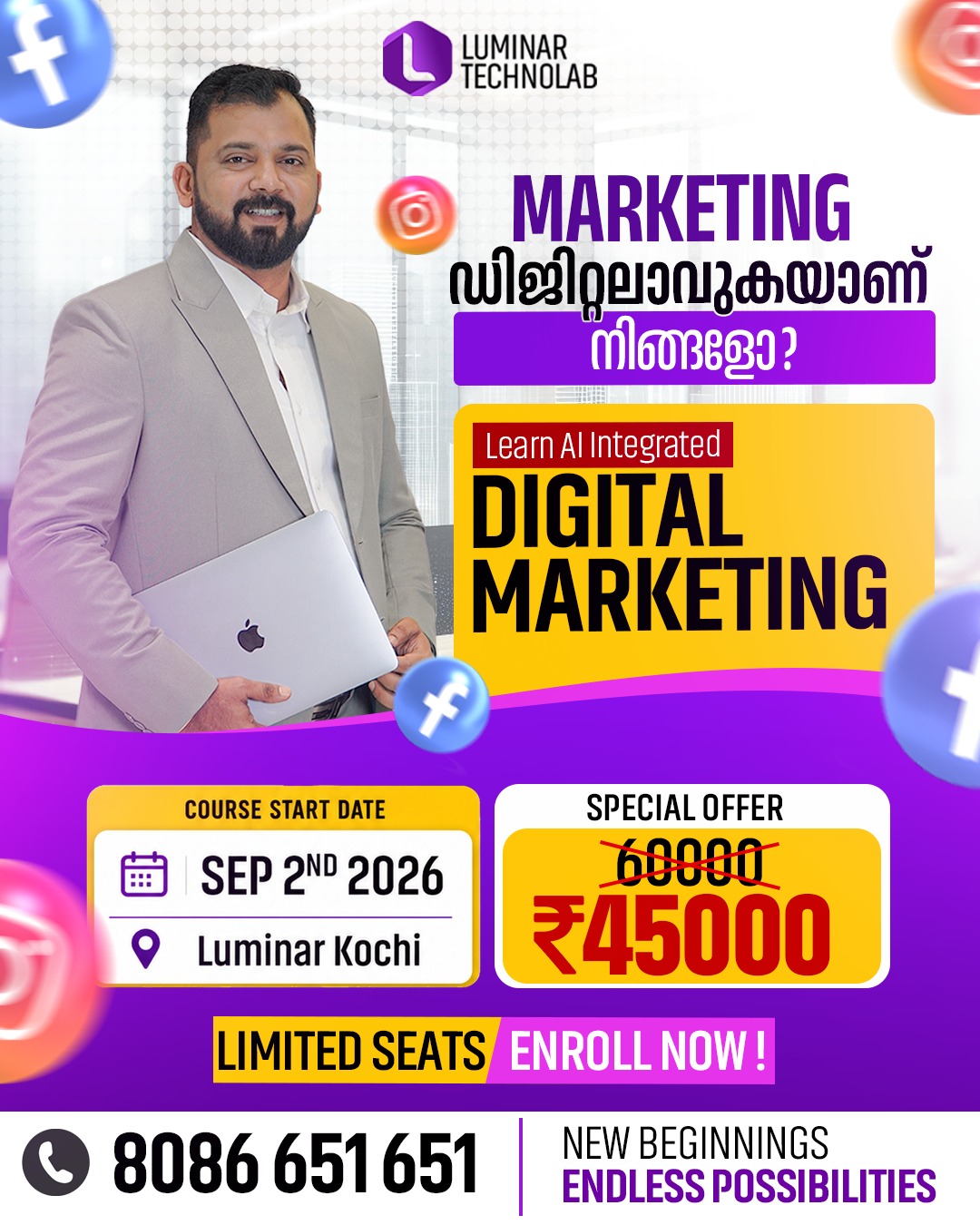 Luminar Technolab Private Ltd Facebook ad