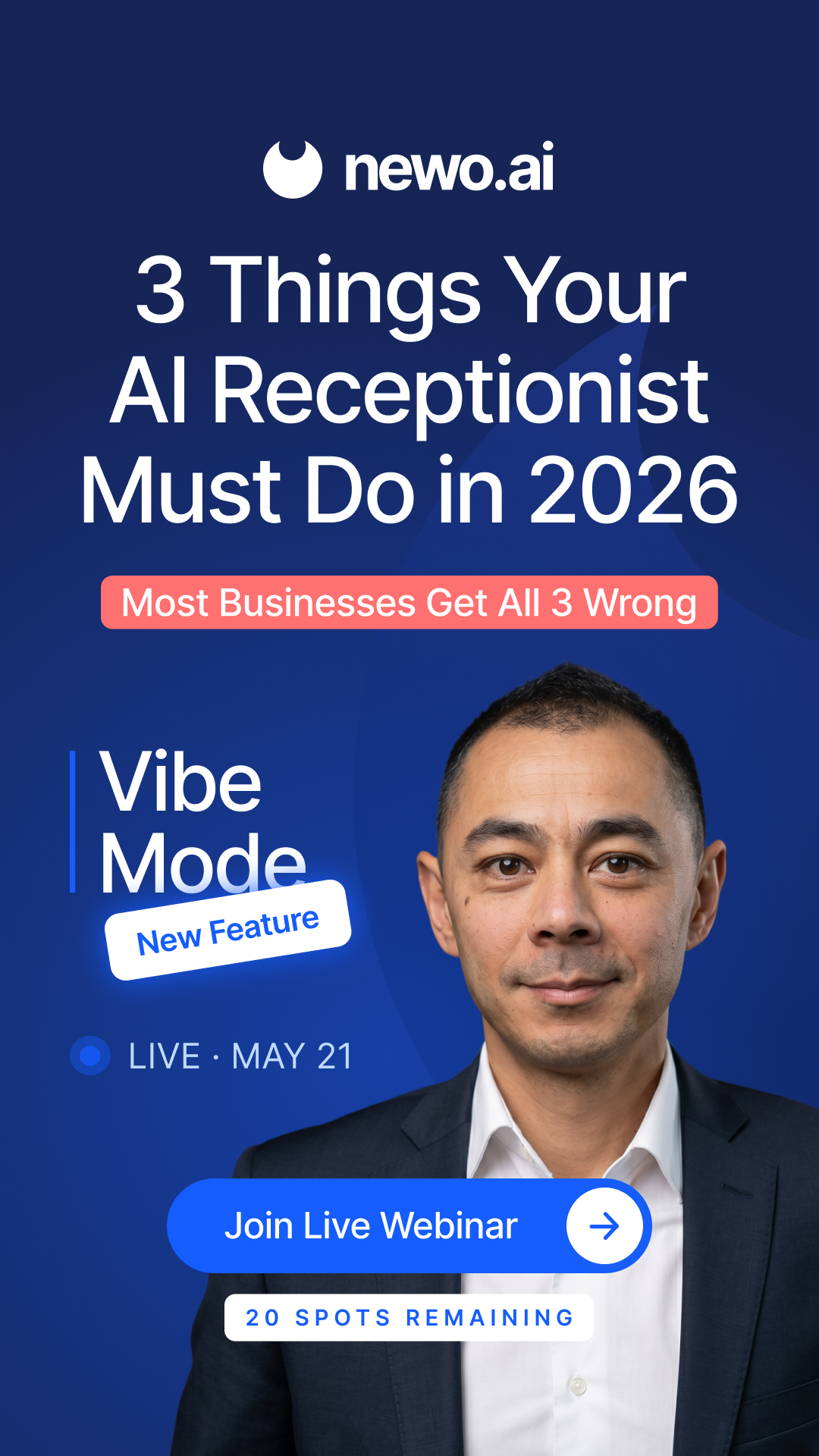 Newo.ai Facebook ad