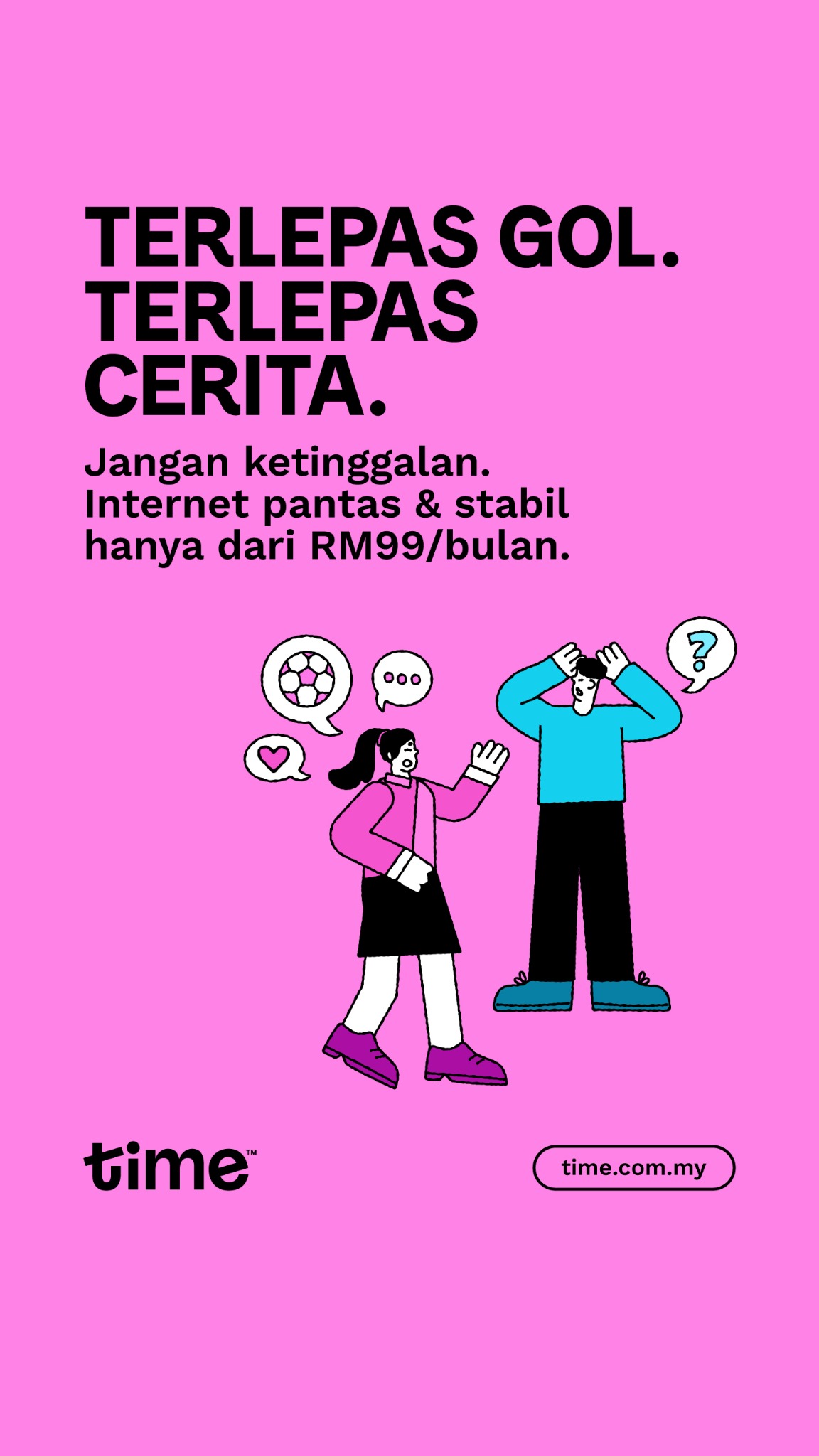 Time Internet Facebook ad