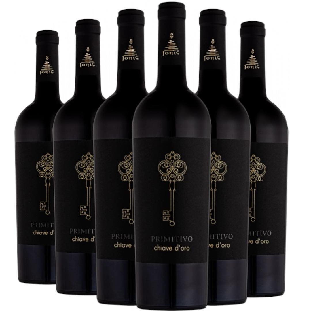 ZVB Wines Facebook ad: BOX of 6 bottles Chiave d'Oro - Primitivo = €50!