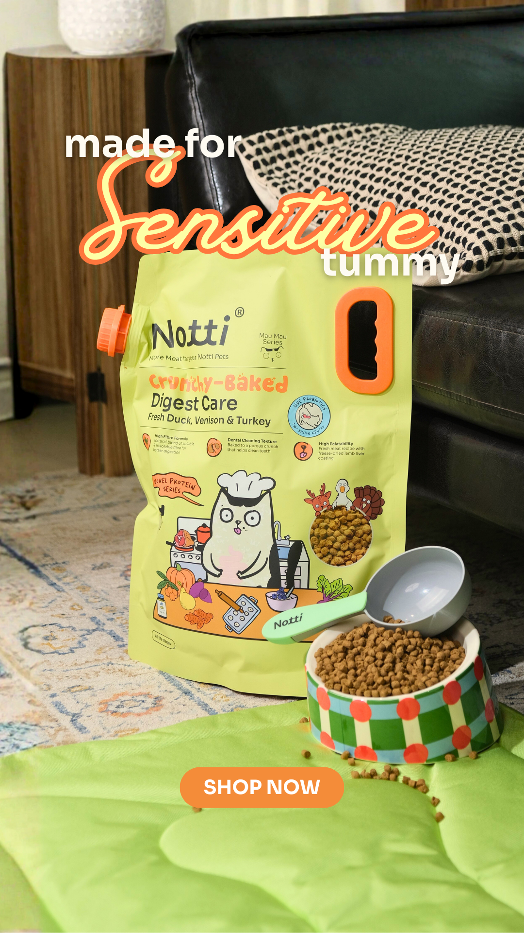 Notti Pet Food Facebook ad