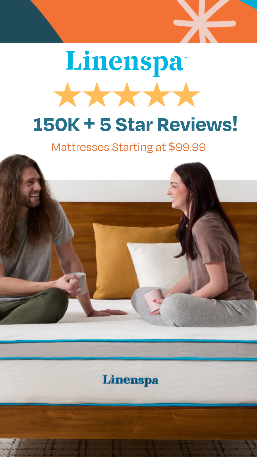 Linenspa Facebook ad