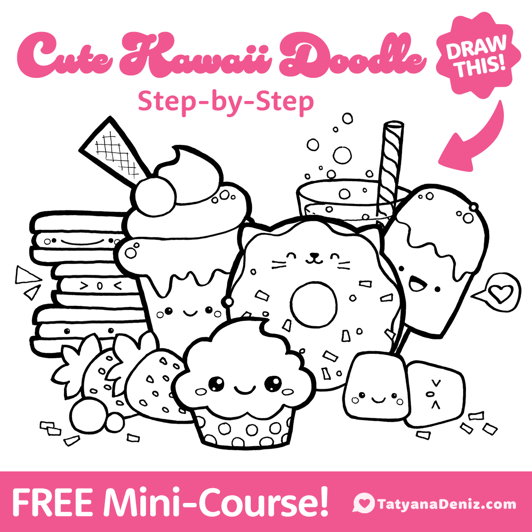 Tatyana Deniz - Kawaii Artist Facebook ad