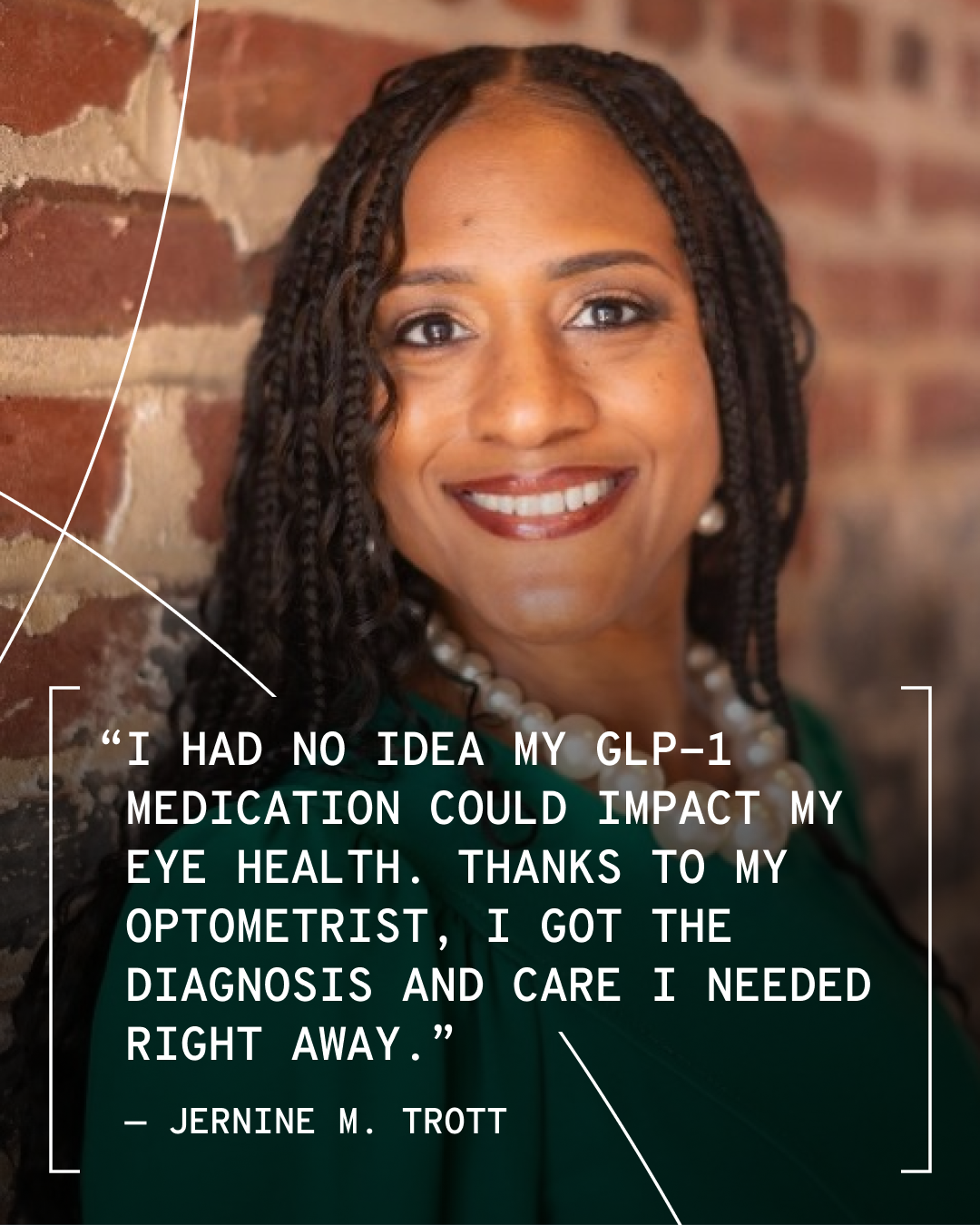 American Optometric Association Facebook ad: Eye Health & GLP-1s