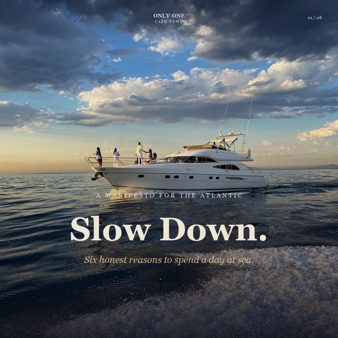 OnlyOne Luxury Yacht Facebook ad