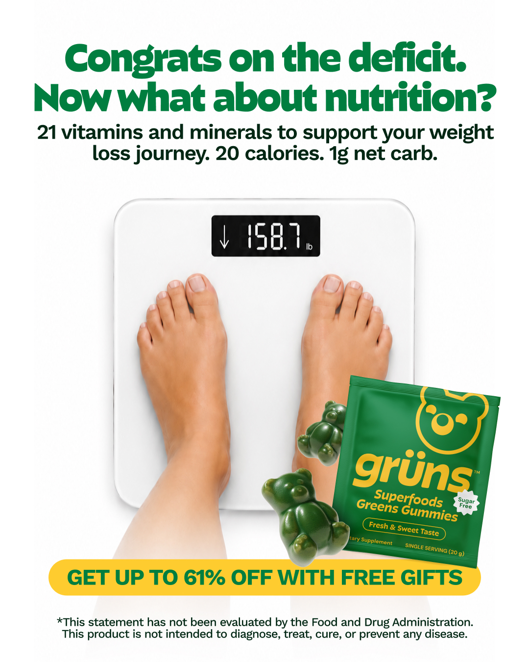 Grüns Facebook ad
