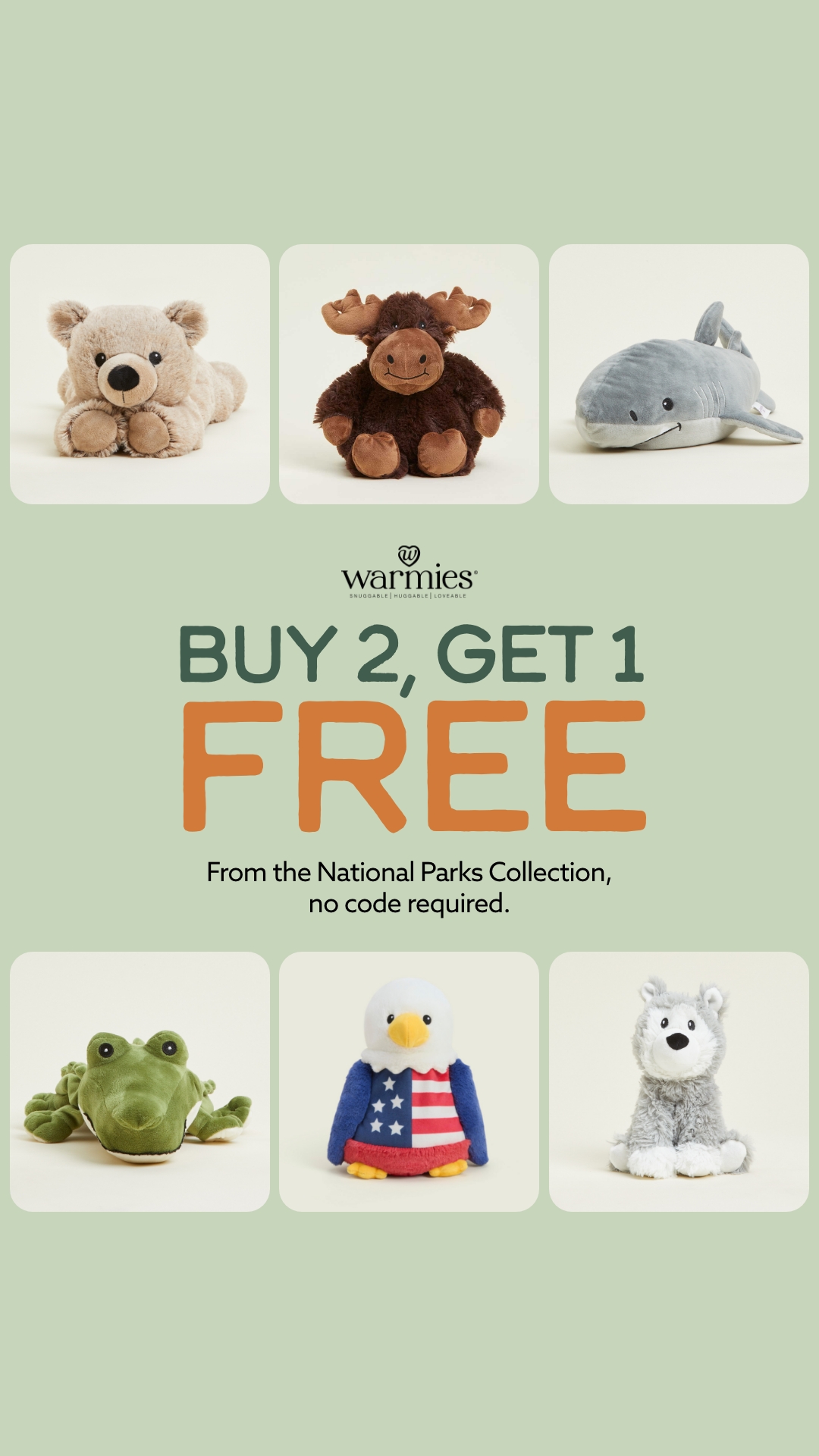 Warmies USA Facebook ad