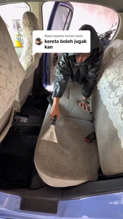 Tips Jimat Facebook ad: Nak cuci seat kereta, sofa, carpet pun tiada…