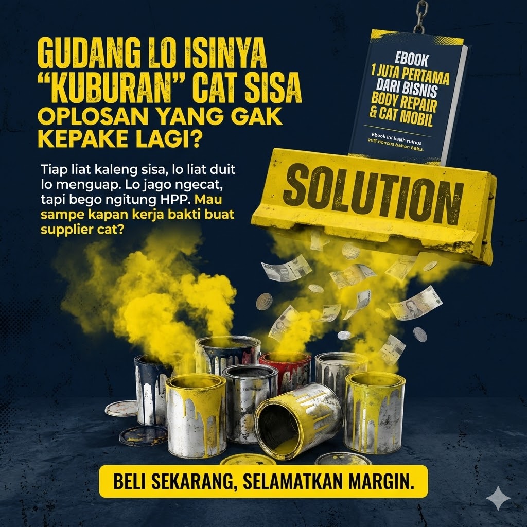 IKNWU Project γ Facebook ad: Ngecat Mobil Apa Ngecat Pager?