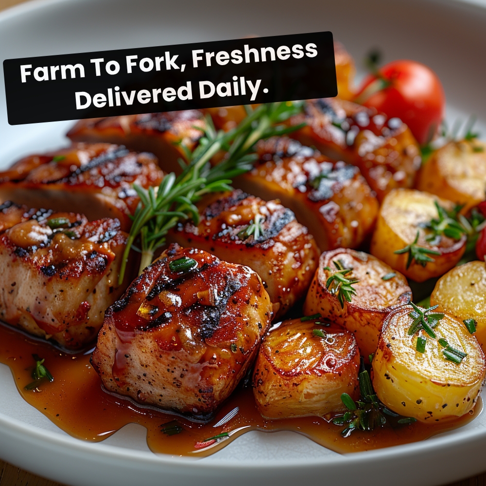 Thesearchhound Lightning Facebook ad: Unlock The Secret Of Fresh Meat Delivery.