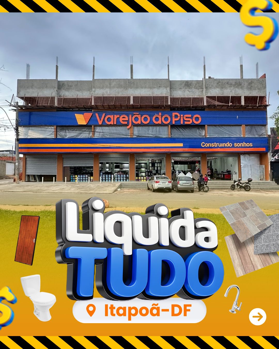 Lojas Varejão Do Piso Facebook ad: LIQUIDA TUDO VAREJÃO DO PISO
