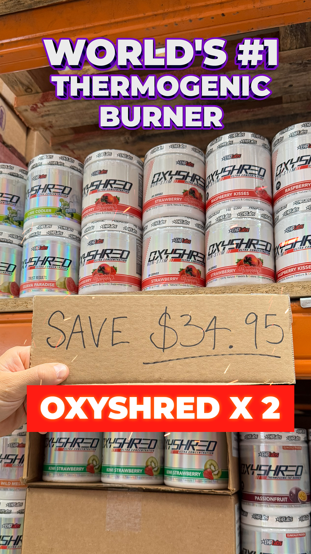 Australian Sports Nutrition Facebook ad