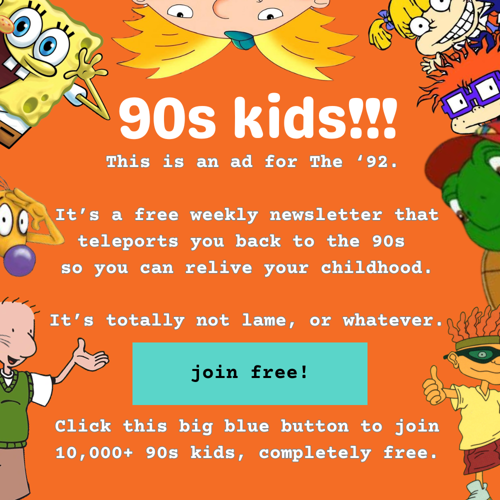 The '92 Facebook ad