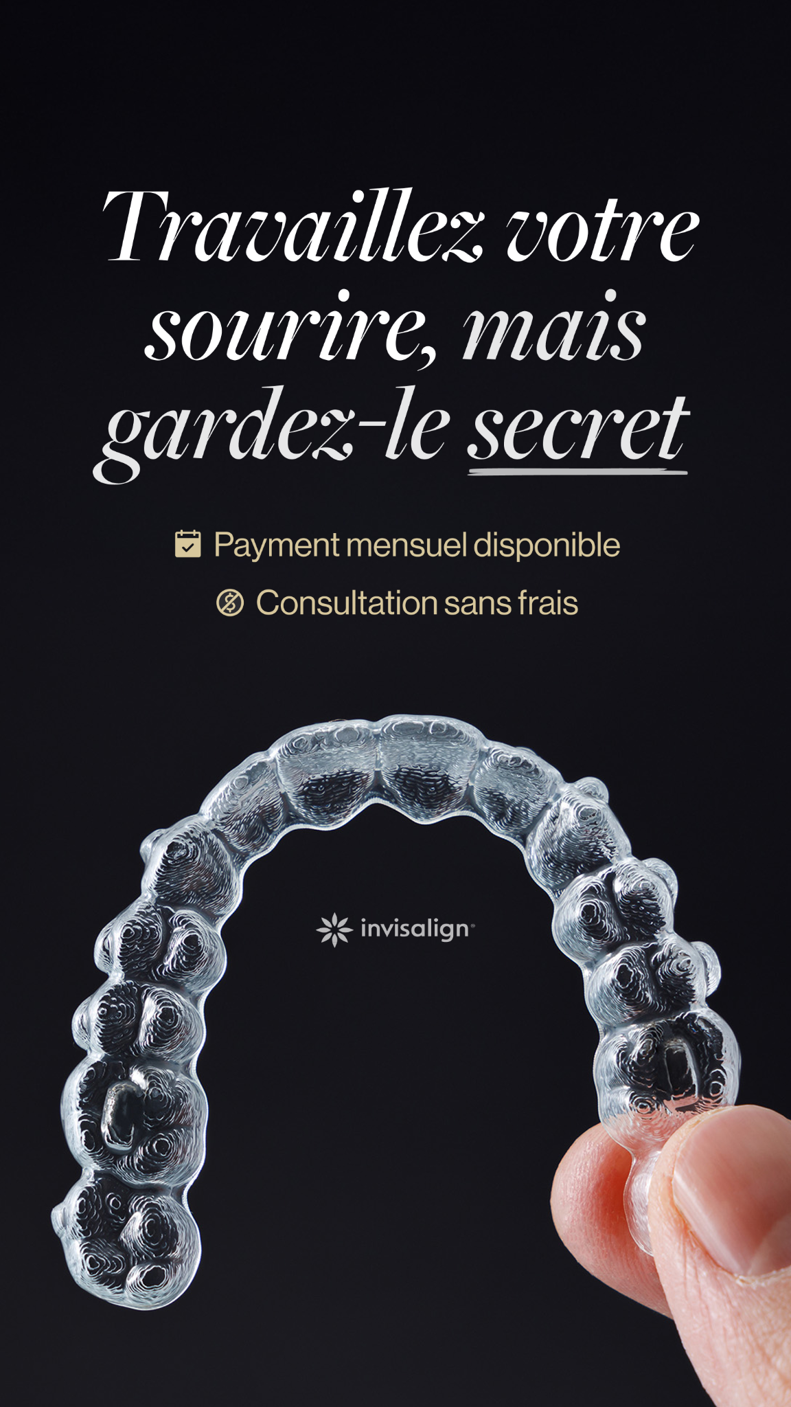 Espace Dentaire 67 Facebook ad from Aug 28, 2025