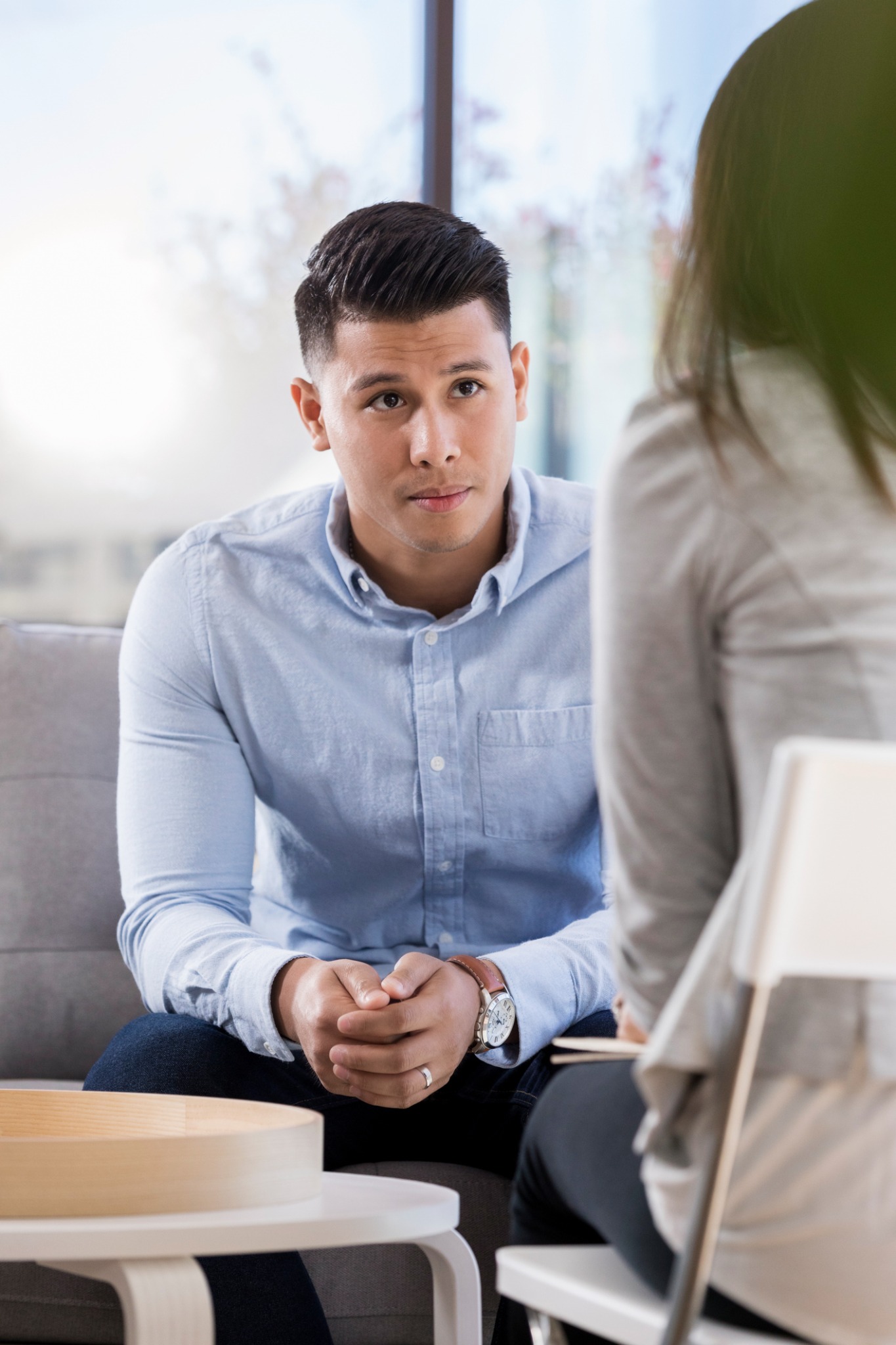 YEG Psychology Facebook ad: Support for Men, Edmonton & Alberta