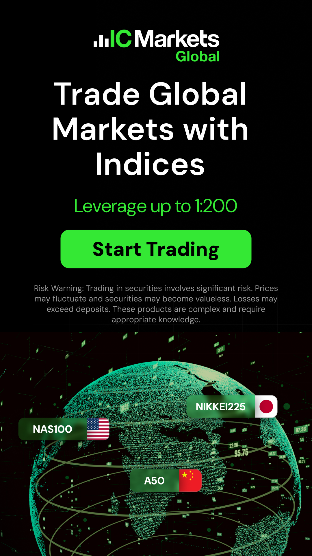 IC Markets Facebook ad