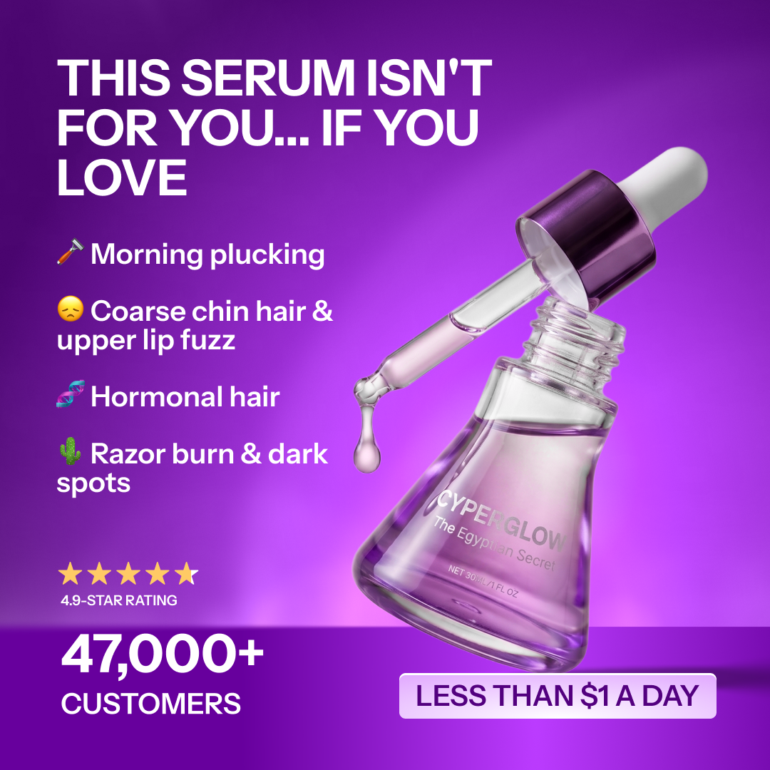 CyperGlow Facebook ad