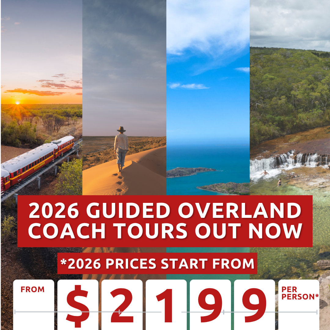 Outback Aussie Tours - OAT Facebook ad: BOOK 2026 TOURS NOW