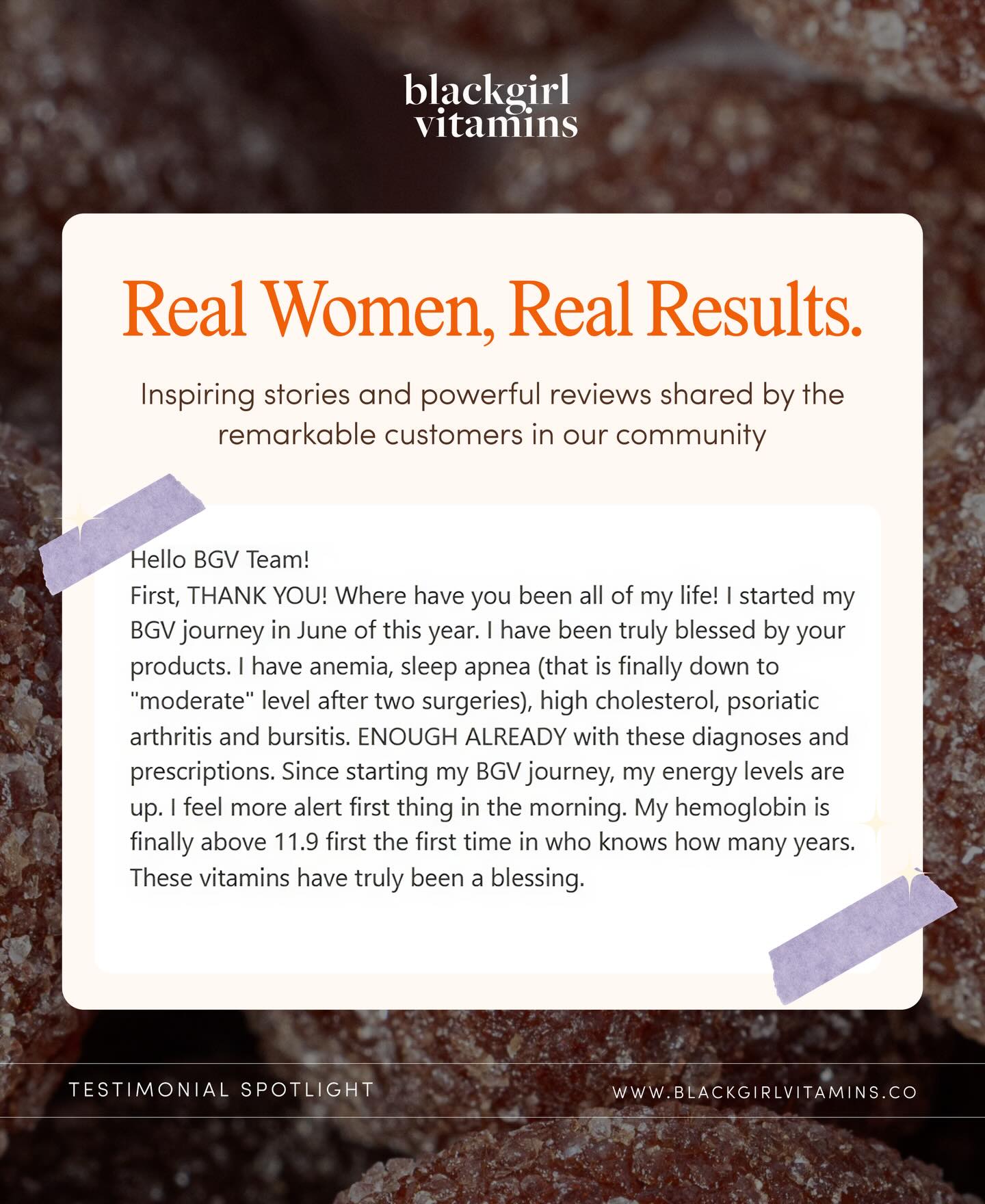 Black Girl Vitamins Facebook ad