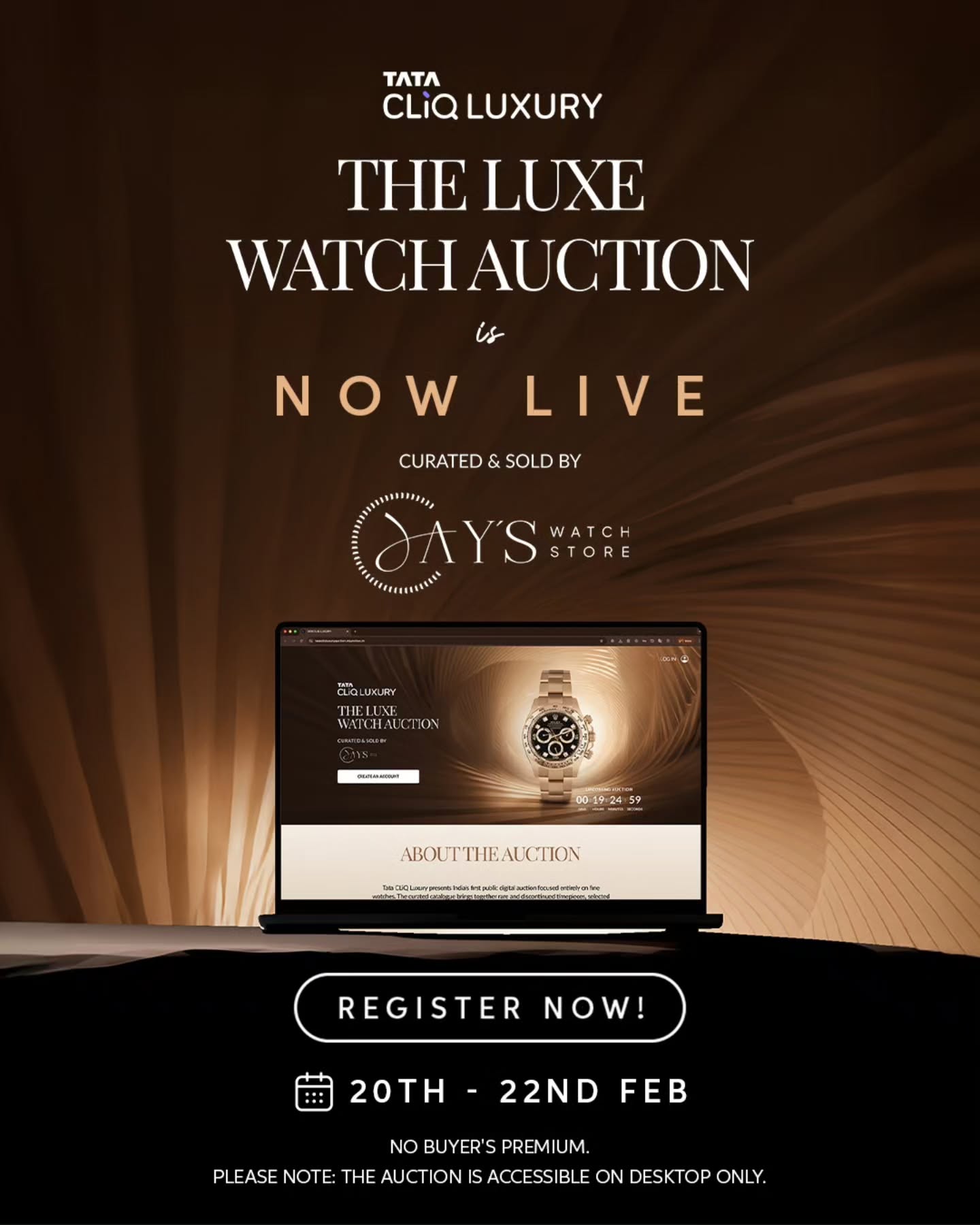 TATA CLiQ Luxury Facebook ad