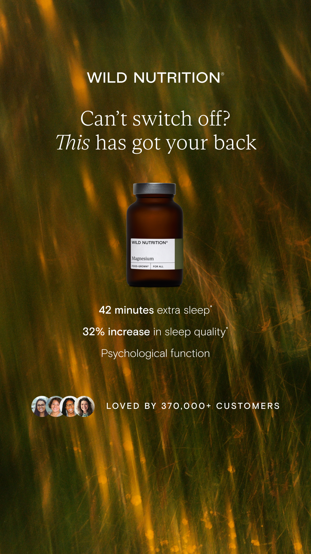 Wild Nutrition Facebook ad